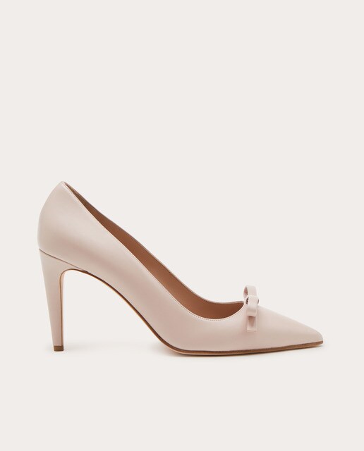 Zapatos de piel con lazo