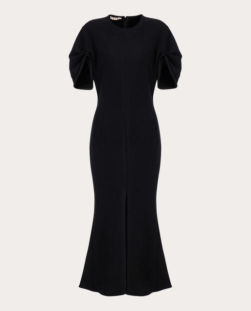 Vestido midi de algodón