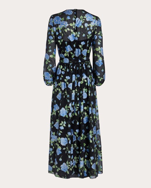 Vestido midi estampado