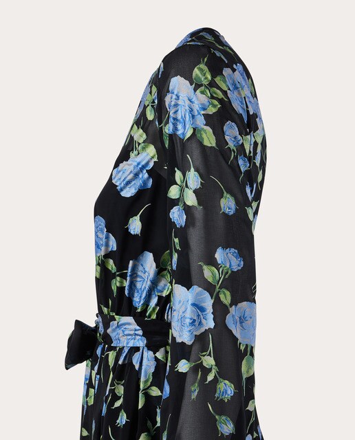Vestido midi estampado