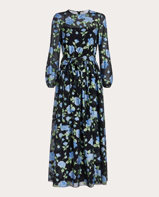 Vestido midi estampado