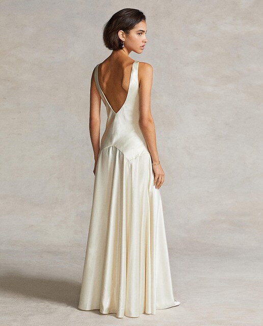 Vestido largo de tirantes