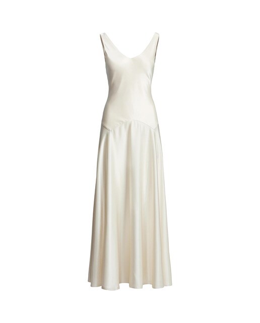 Vestido largo de tirantes