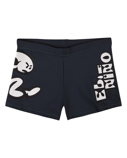 Bañador de niño en color con logo