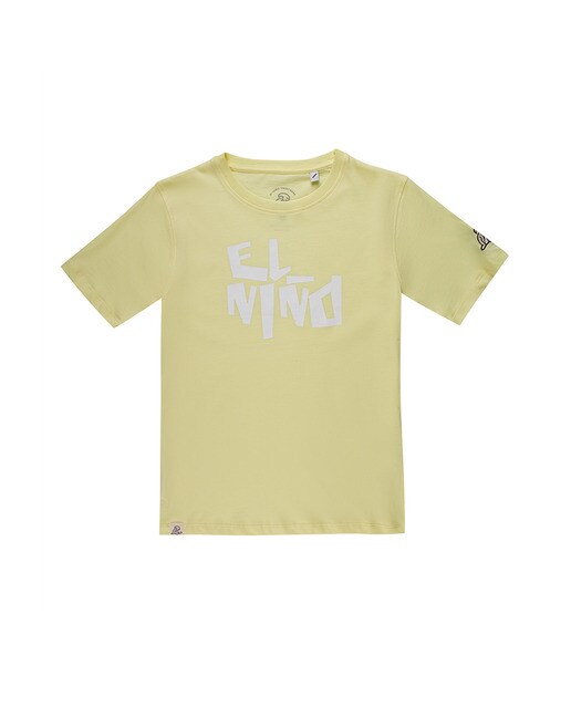 Camiseta de niño con cuello redondo