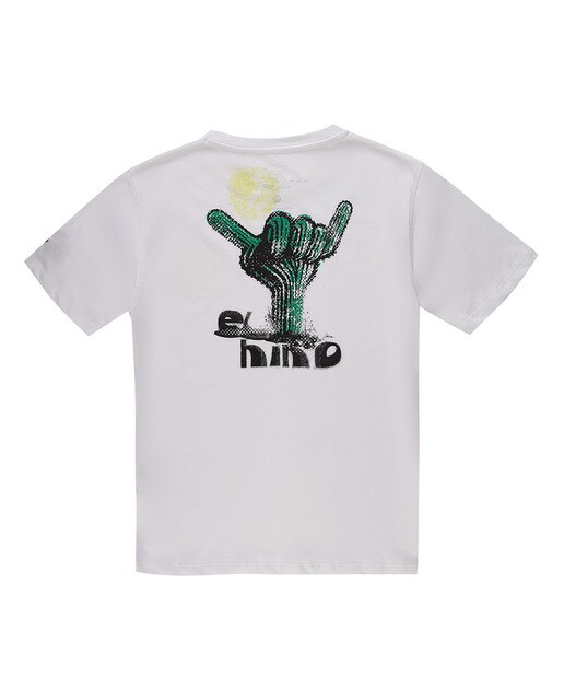 Camiseta de niño con cuello redondo