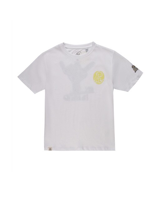 Camiseta de niño con cuello redondo