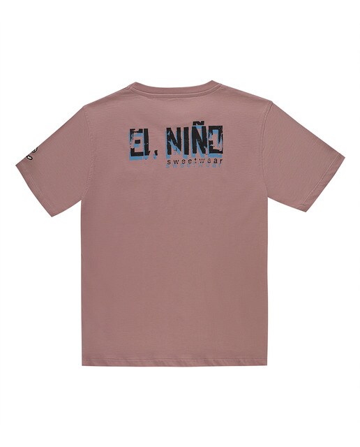 Camiseta de niño con cuello redondo