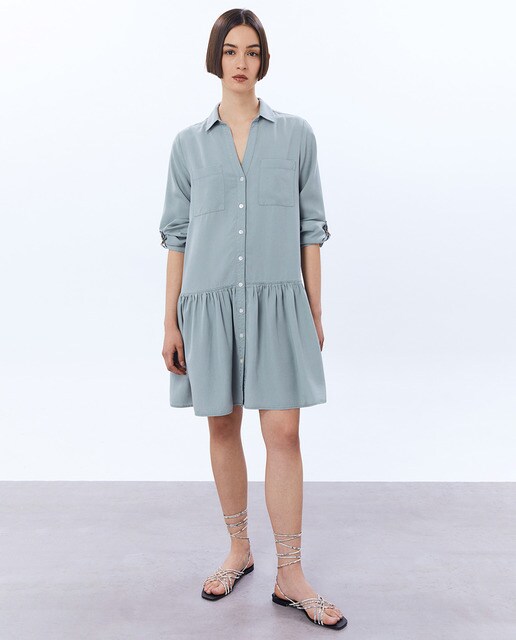 Relax dress frill