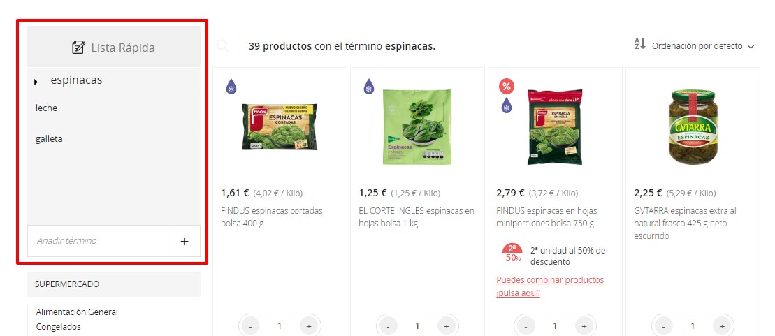 Lista rapida2 Lista rapida2