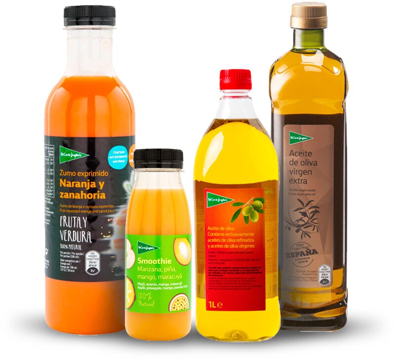 Zumos, gazpachos y aceites El Corte Inglés Zumos, gazpachos y aceites El Corte Inglés