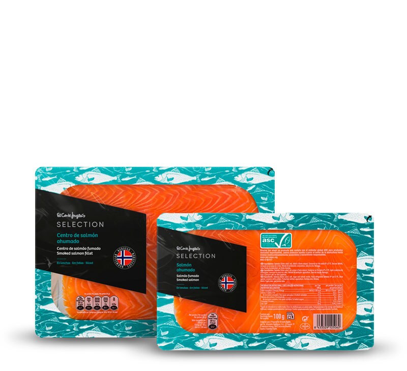 Salmón ahumado El Corte Inglés Selection Salmón ahumado El Corte Inglés Selection