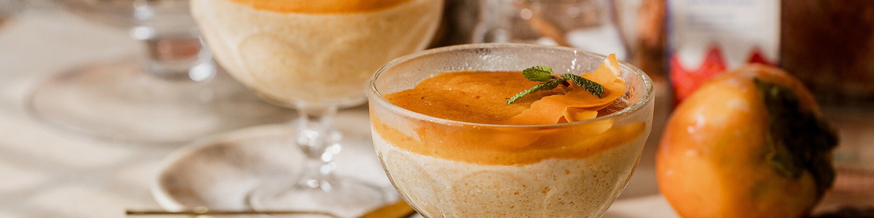 Mousse de Dióspiro Mousse de Dióspiro