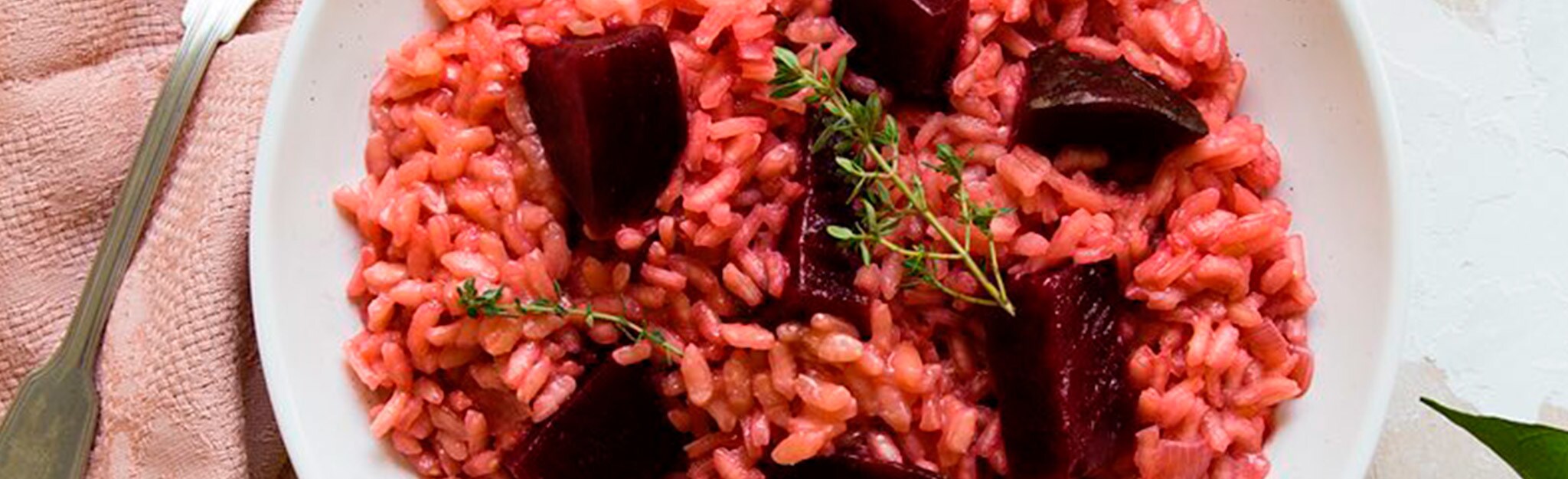 Risotto de Beterraba Risotto de Beterraba