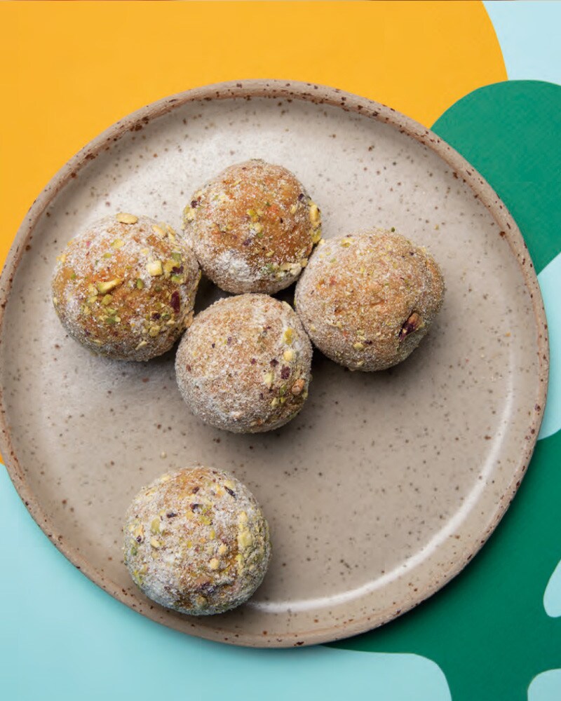 Energy balls de cenoura Energy balls de cenoura