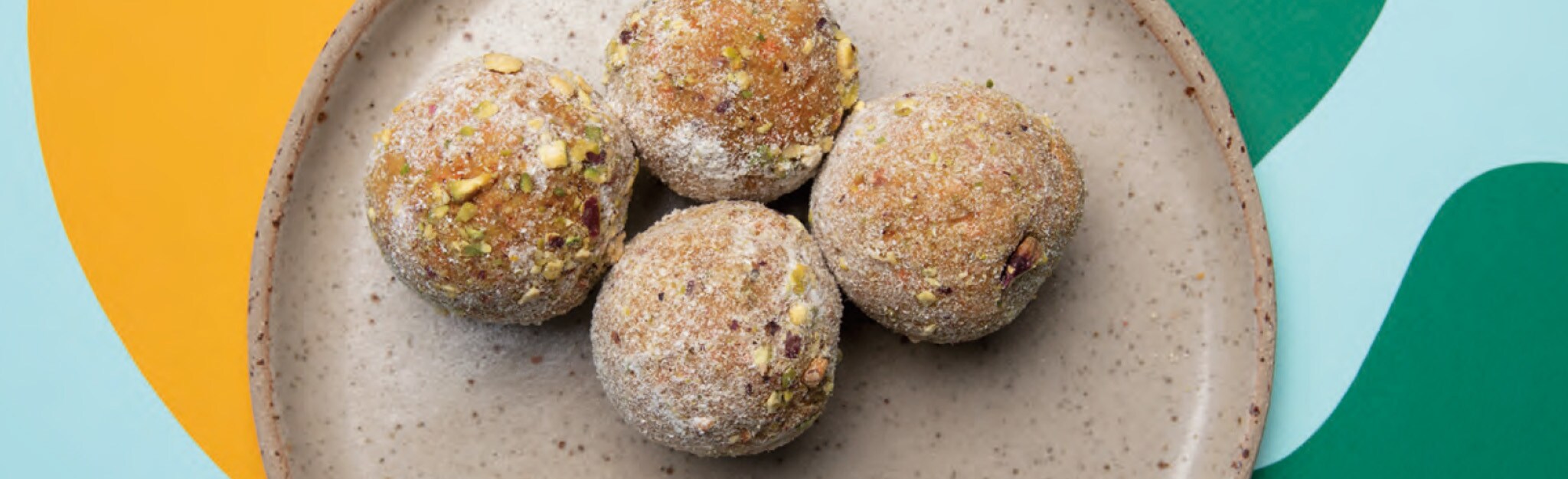 Energy balls de cenoura Energy balls de cenoura