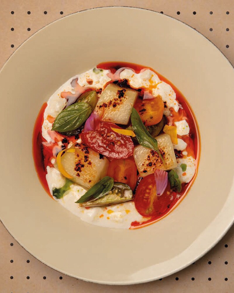 Stracciatella com Tomates e Chilli Crisp Stracciatella com Tomates e Chilli Crisp