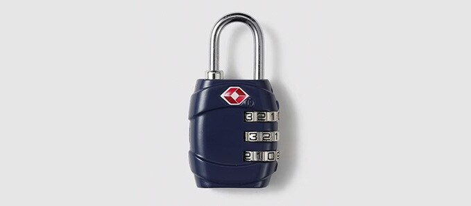 Dustin Blue TSA Combination Lock Dustin Blue TSA Combination Lock