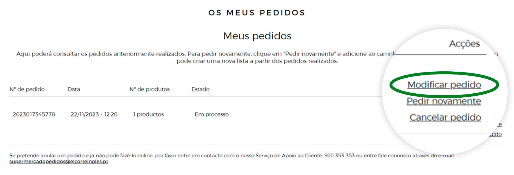Os Meus Pedidos Os Meus Pedidos