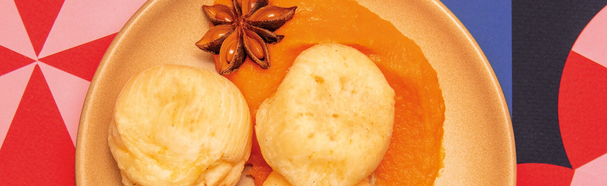 Pão de Queijo da Serra Creme de Abóbora e Anis Pão de Queijo da Serra Creme de Abóbora e Anis