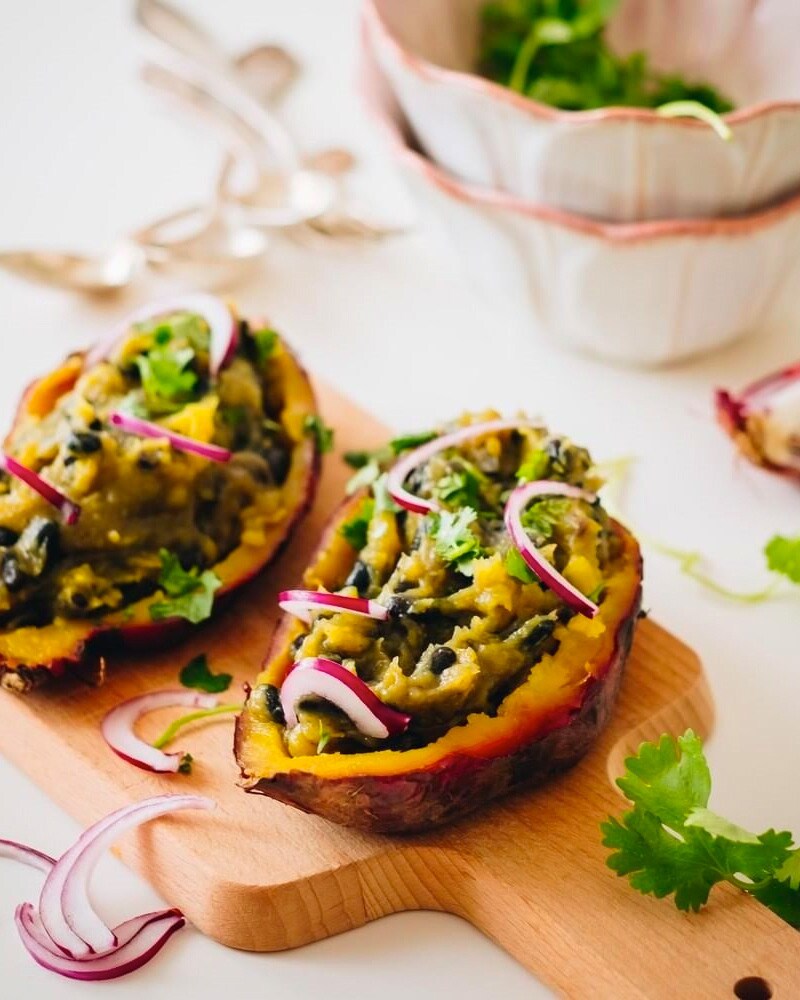 Tacos de Batata Doce Tacos de Batata Doce