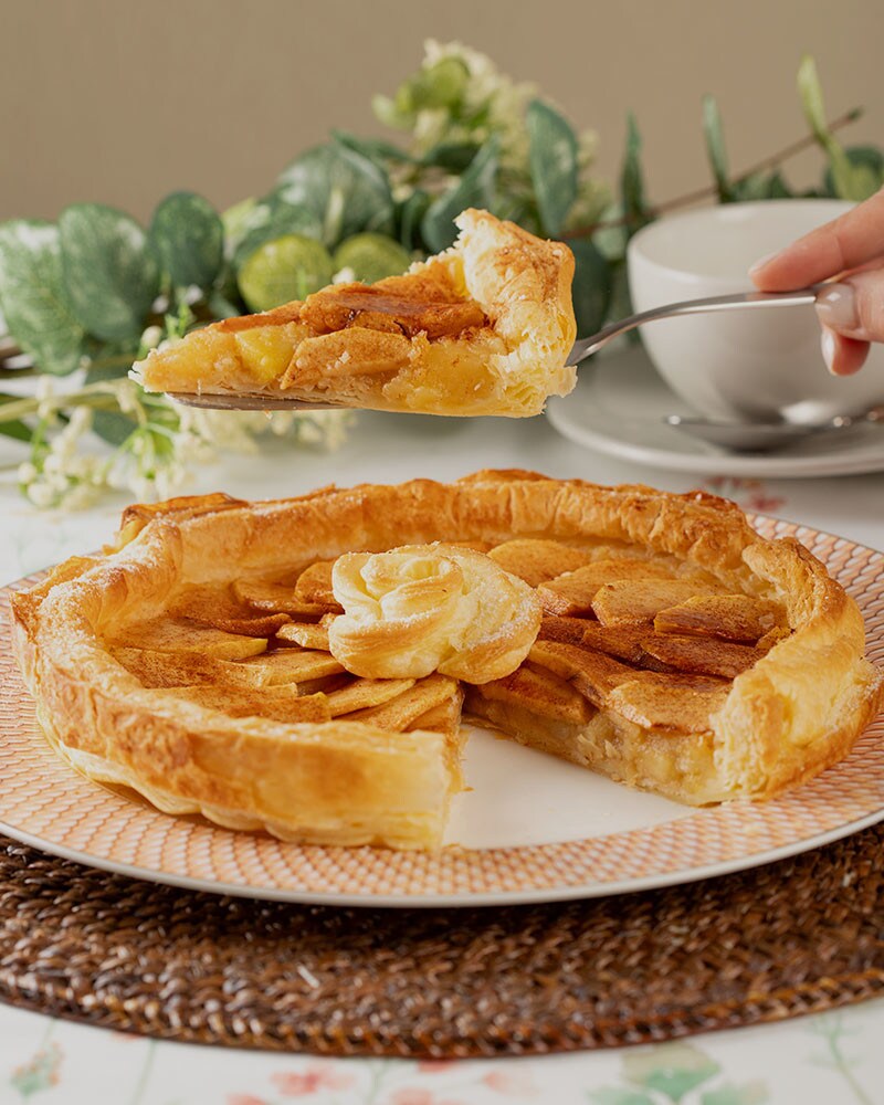 Tarte de Maçã à Francesa Tarte de Maçã à Francesa