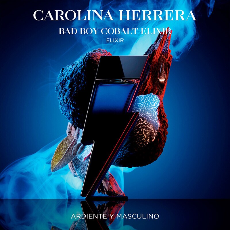CAROLINA HERRERA · BAD BOY COBALT ELIXIR CAROLINA HERRERA · BAD BOY COBALT ELIXIR