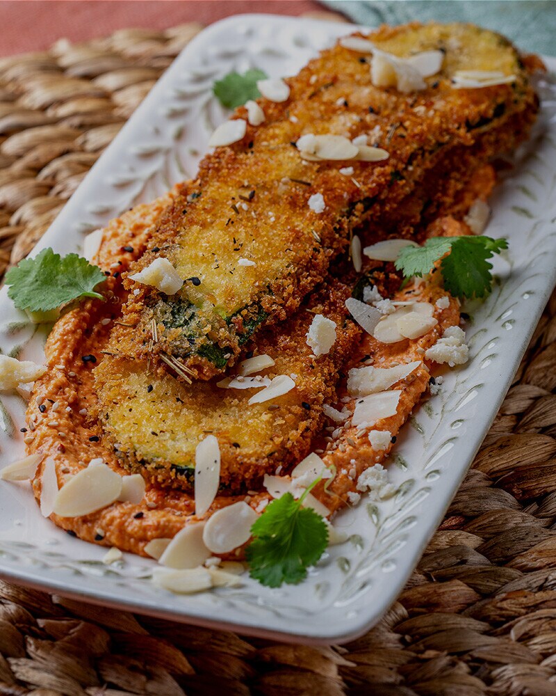 Curgete com Pimento Curgete com Pimento