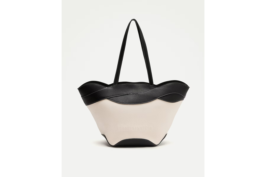 Mala Shopper de Lona com Trança Mala Shopper de Lona com Trança