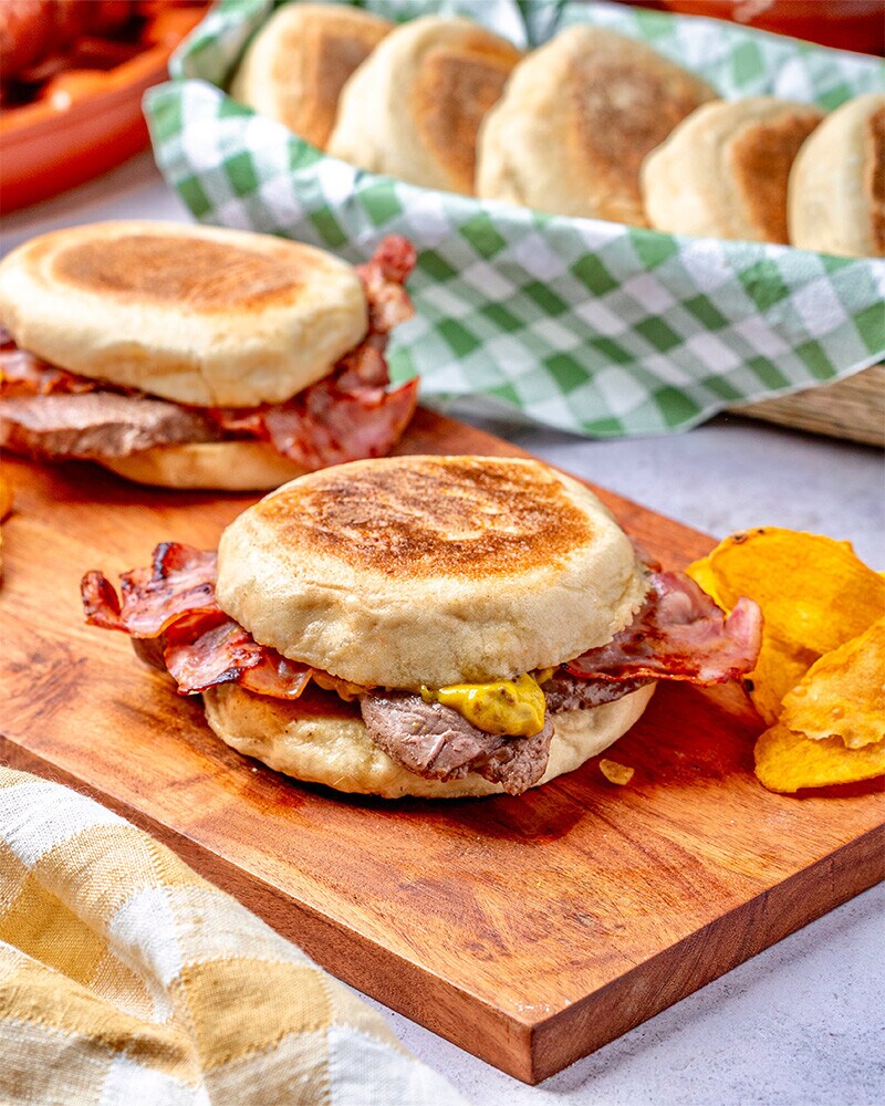 Prego no Bolo do Caco Prego no Bolo do Caco
