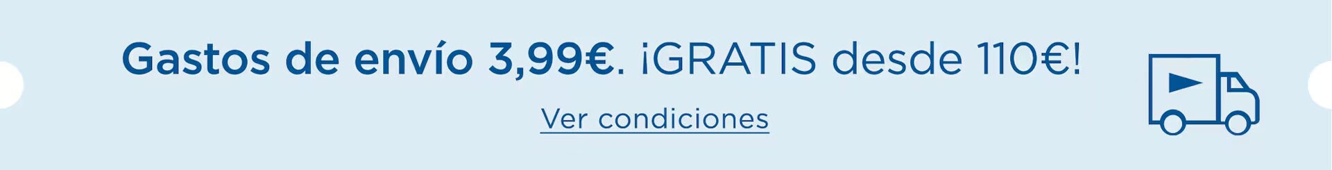 Ahora envío 4€ | GRATIS desde 110€. Ahora envío 4€ | GRATIS desde 110€.