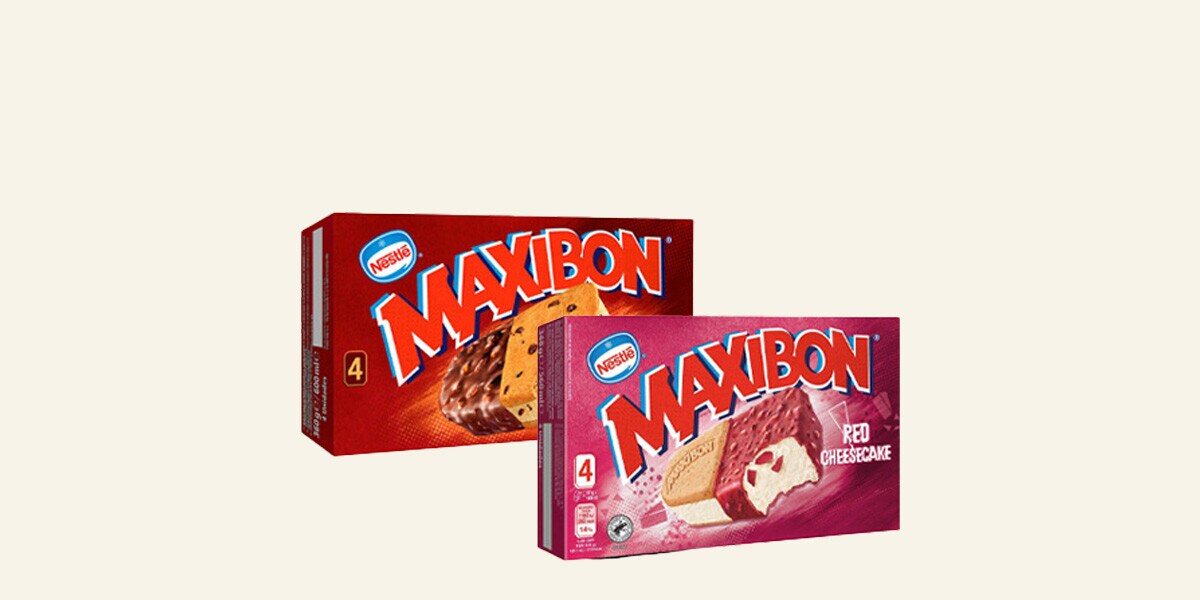 Helados sándwich Maxibon Helados sándwich Maxibon