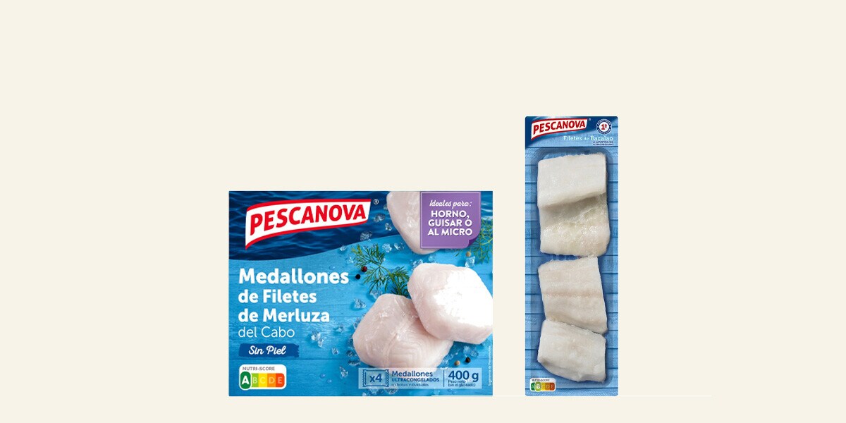 Cortes de pescado natural Pescanova Cortes de pescado natural Pescanova