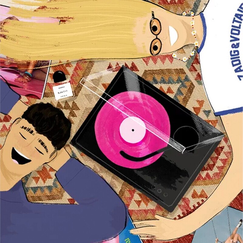El rincón perfecto para escuchar vinilos existe El rincón perfecto para escuchar vinilos existe