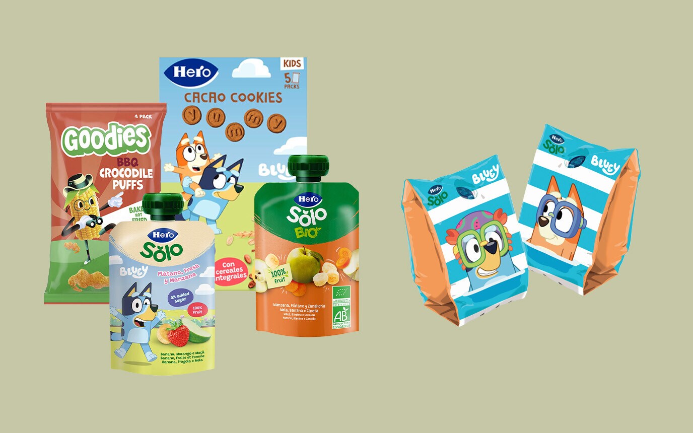 Oferta Hero Braçadeiras Bluey na compra de 5€ nos produtos assinalados Oferta Hero Braçadeiras Bluey na compra de 5€ nos produtos assinalados
