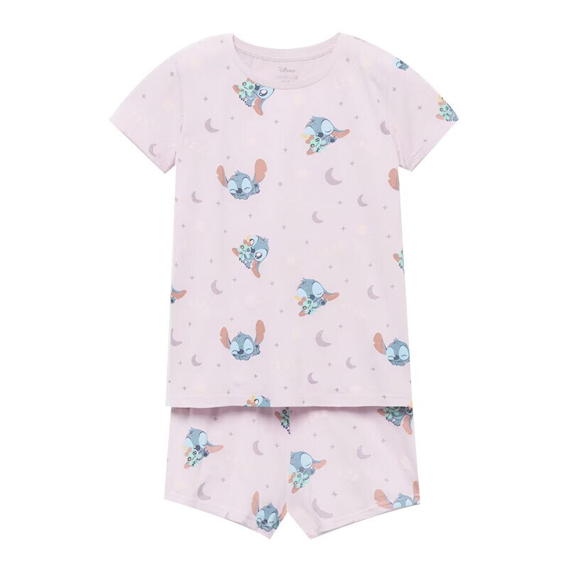 Cotton Juice - Pijama de Malha Curto Lilo & Stitch Cotton Juice - Pijama de Malha Curto Lilo & Stitch