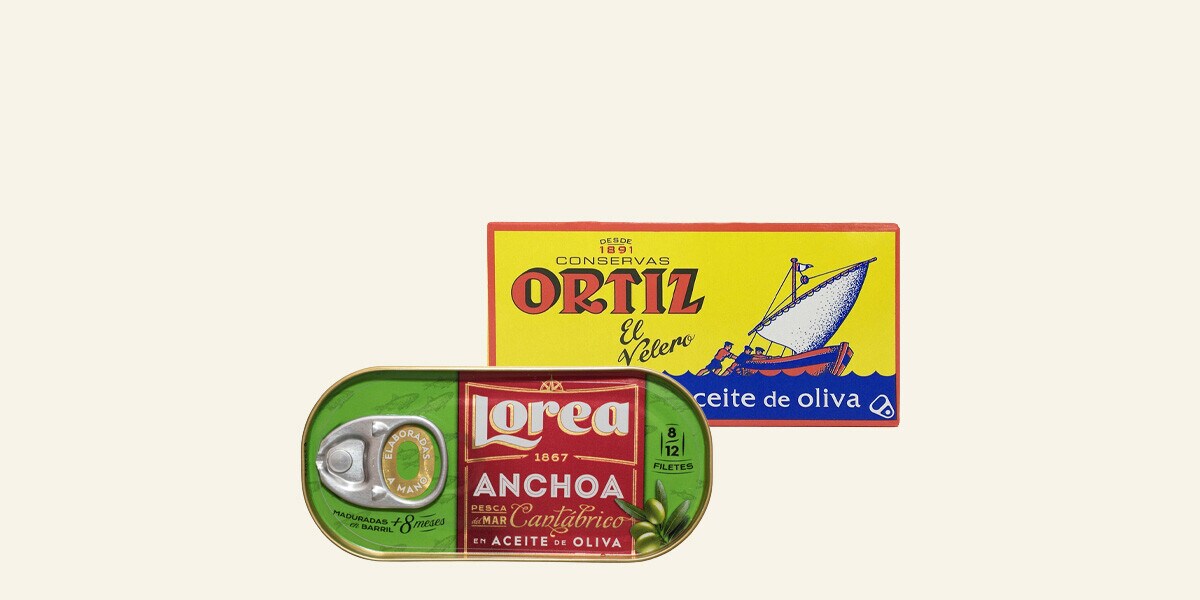 Anchoas, distintas marcas y variedades Multimarca Anchoas, distintas marcas y variedades Multimarca