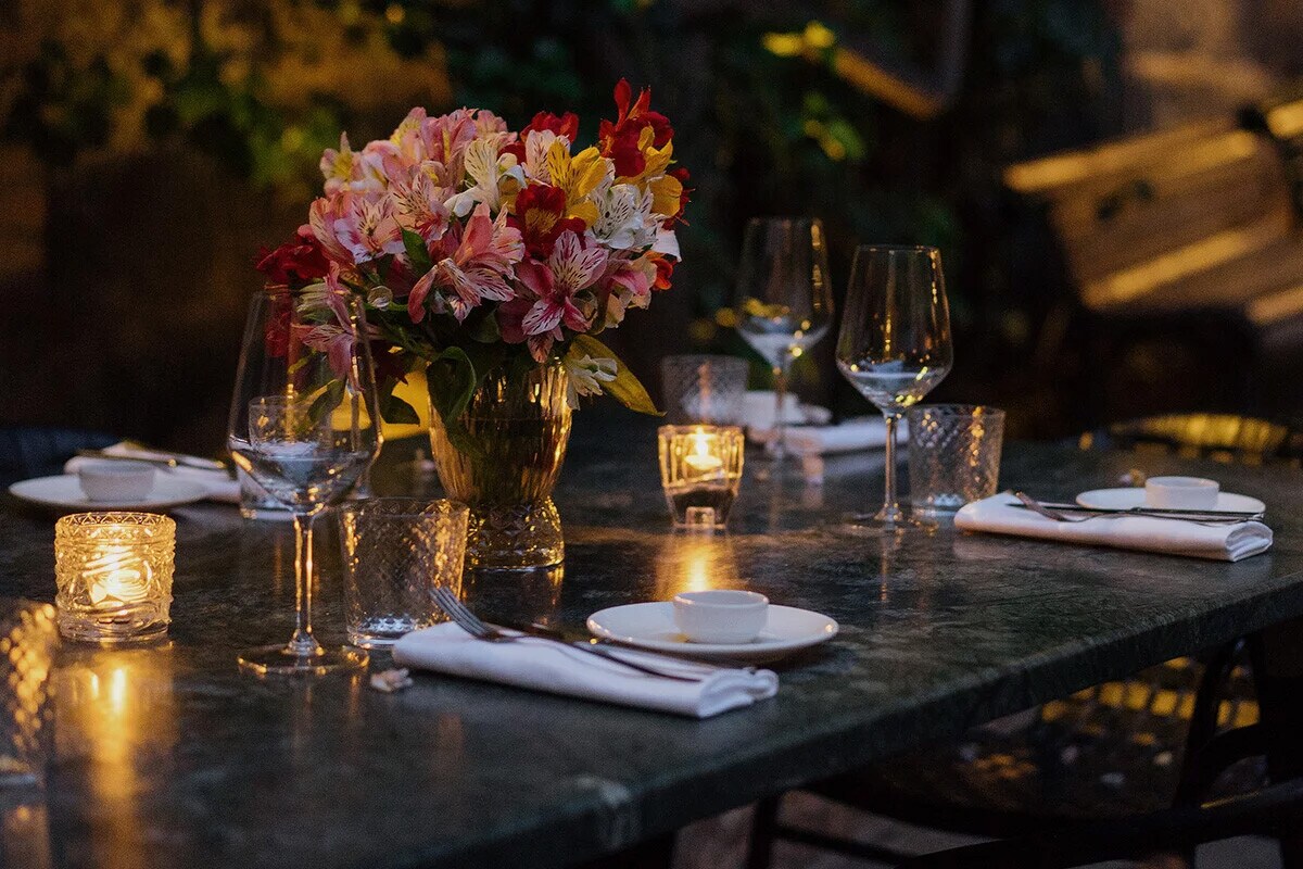 Una cena de verano para compartir Una cena de verano para compartir