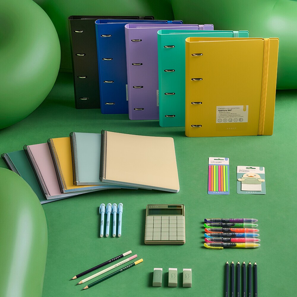 Lápices de colores, bolígrafos, subrayadores y más Lápices de colores, bolígrafos, subrayadores y más