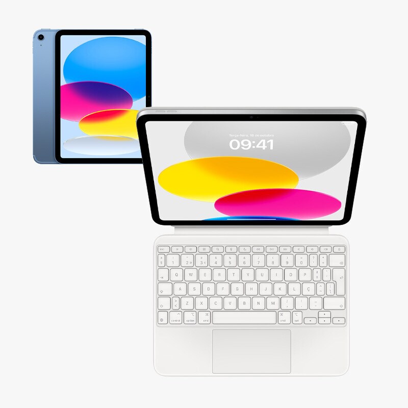Na compra conjunta de um Apple iPad 11" (2025) com um Magic Keyboard Folio, receba um desconto de 90€ Na compra conjunta de um Apple iPad 11" (2025) com um Magic Keyboard Folio, receba um desconto de 90€