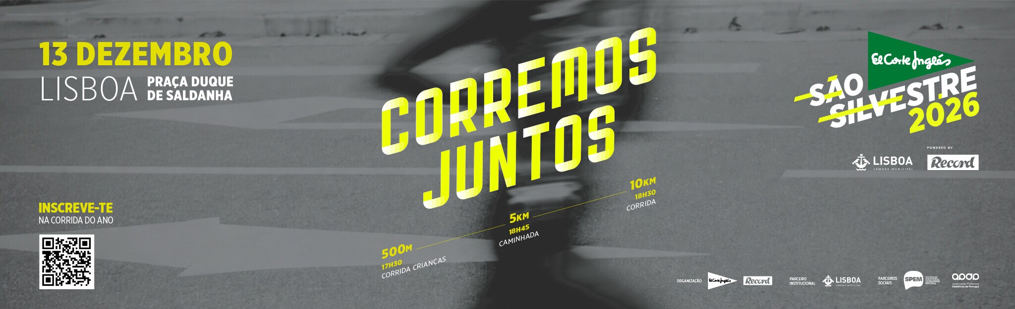 Corrida São Silvestre faz a tua inscrição! Corrida São Silvestre faz a tua inscrição!
