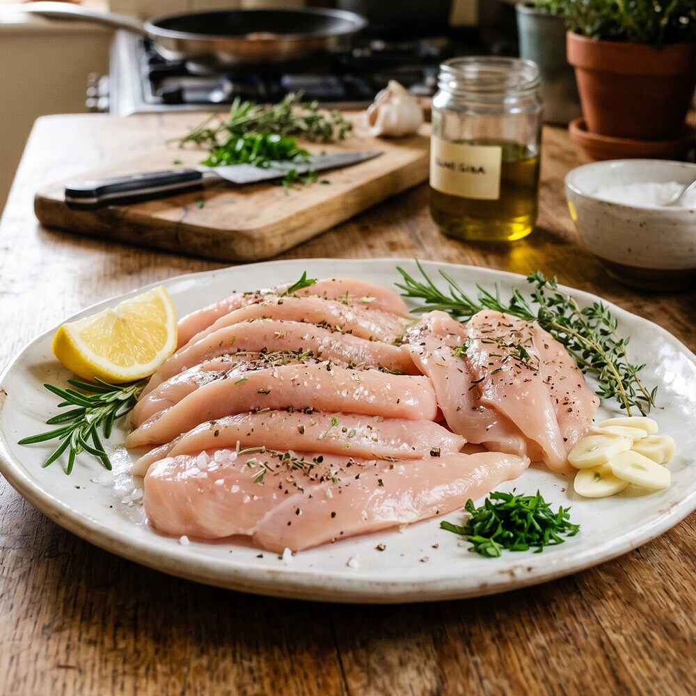 Filetes de pechuga de pollo Filetes de pechuga de pollo