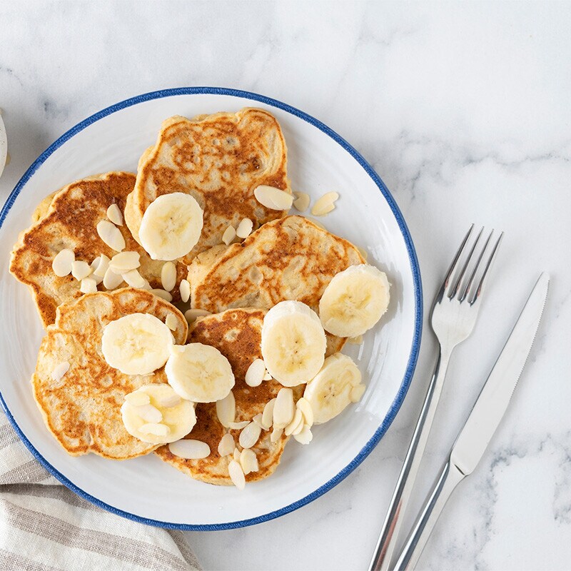 Panqueca de Banana e Aveia Panqueca de Banana e Aveia