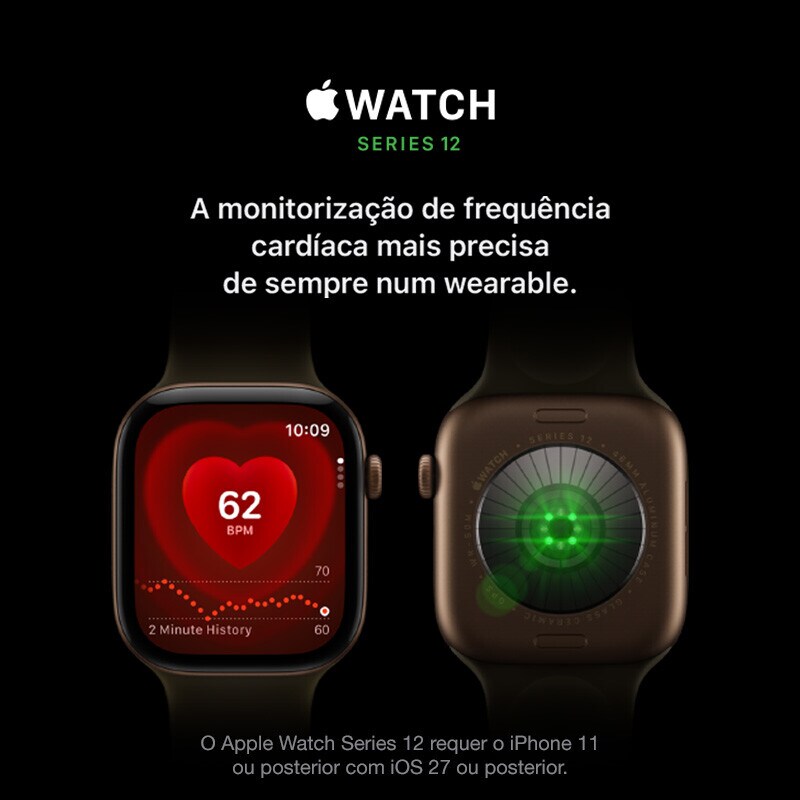 Apple Watch Series 12 - Já disponível! Apple Watch Series 12 - Já disponível!