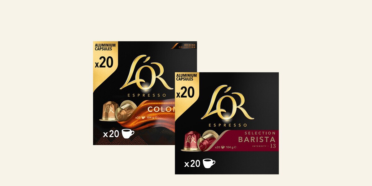 Cápsulas compatible con Nespresso L'Or Cápsulas compatible con Nespresso L'Or