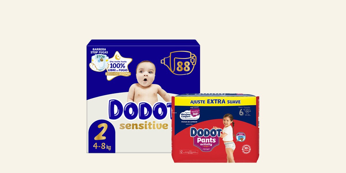 Pañales Dodot Pañales Dodot