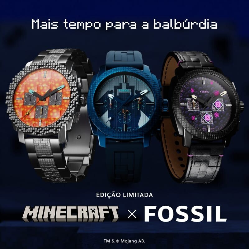 Descubra a coleção exclusiva de relógios Minecraft no El Corte Inglés Descubra a coleção exclusiva de relógios Minecraft no El Corte Inglés