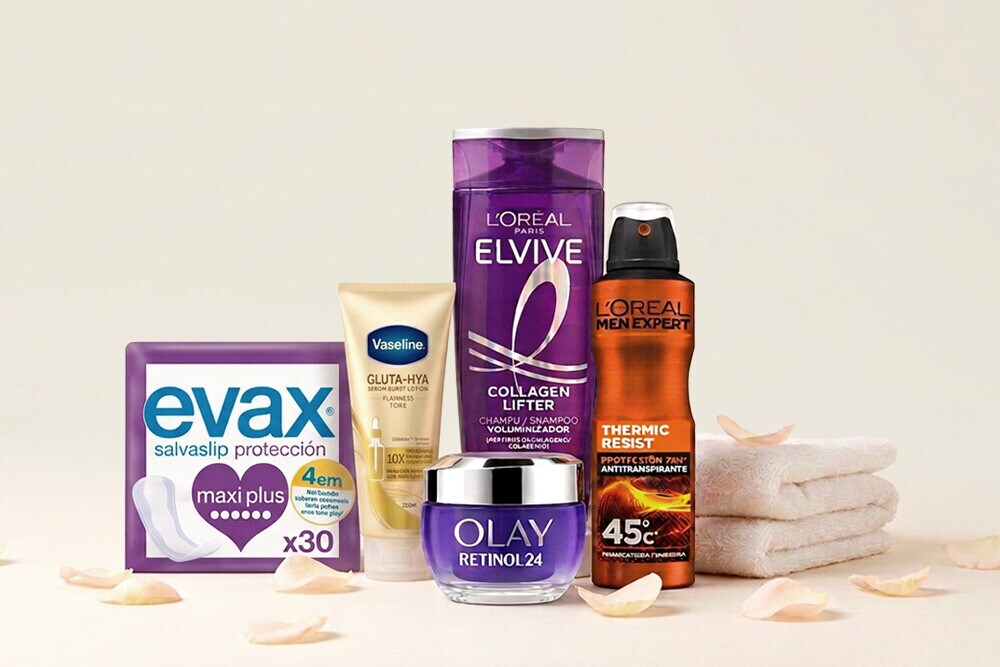 2ª unidad -70% en cuidado personal y belleza 2ª unidad -70% en cuidado personal y belleza