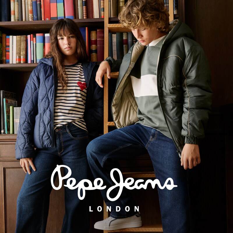 Descubra a nova coleção Pepe Jeans na loja online do El Corte Inglés Portugal Descubra a nova coleção Pepe Jeans na loja online do El Corte Inglés Portugal