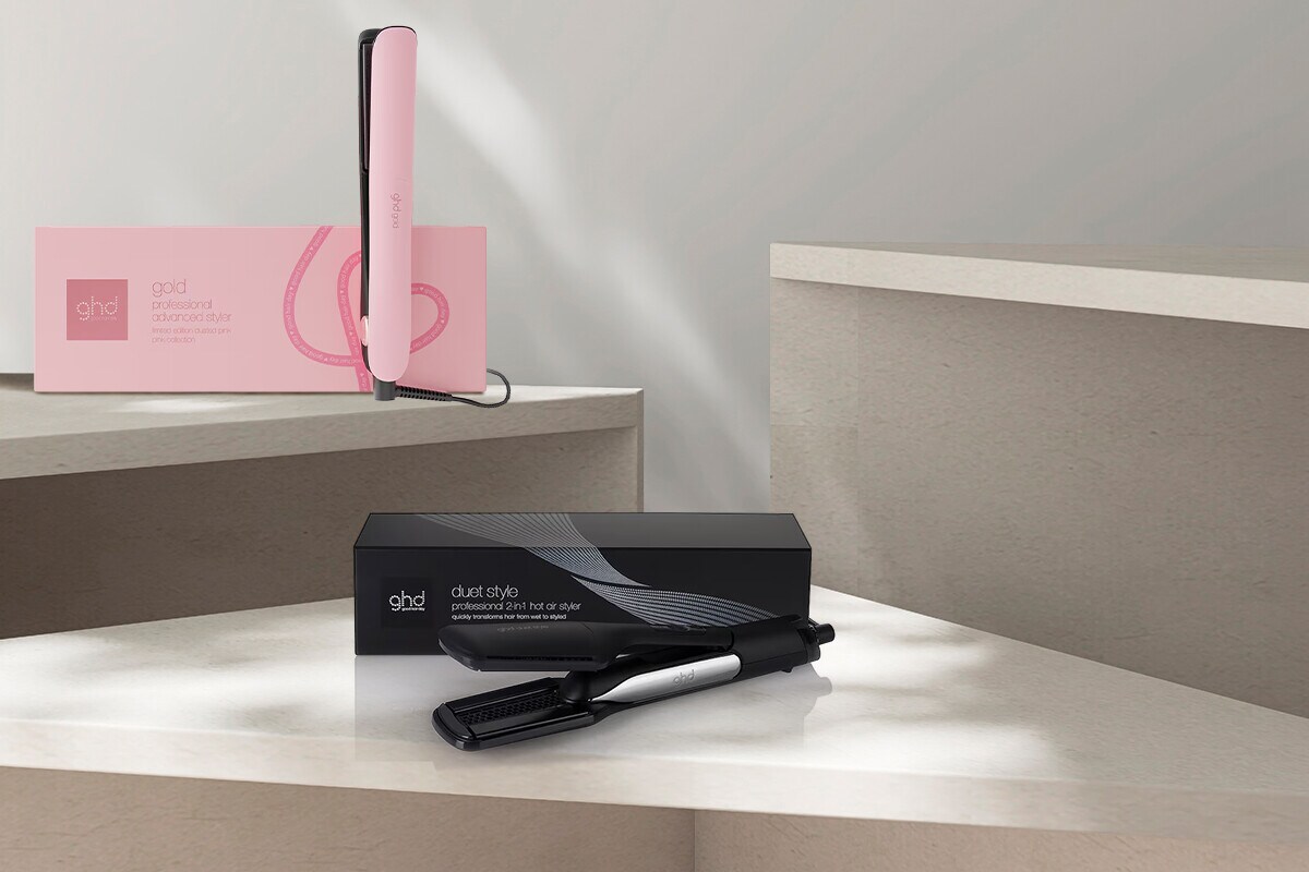 Hasta -30% En selección de GHD. Hasta -30% En selección de GHD.